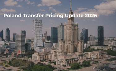 Poland Transfer Pricing Update 2026