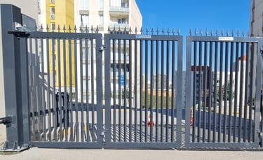 Otomatik güvenlik kapısı, katlanır güvenlik kapısı, gate door