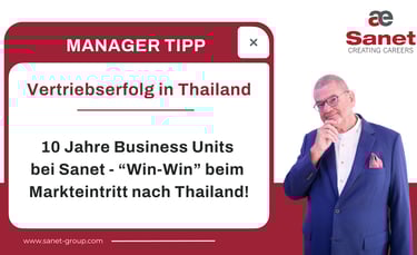 10 Jahre Sanet „Business Unit“