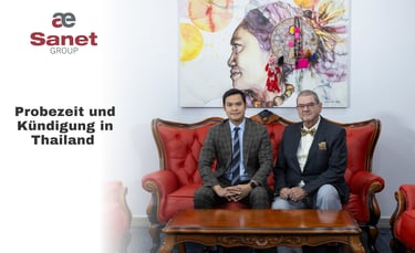 Probezeit und Kündigung in Thailand