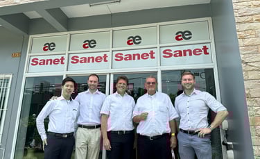 Sanet Reports New Business Units