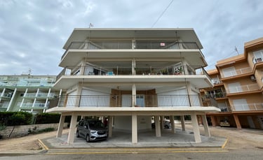 Rehabilitación de fachada con pintura de alta calidad en Denia y alrededores