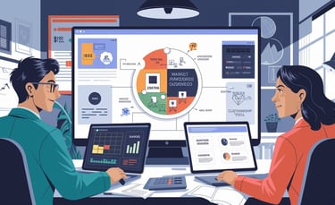 Social page and account management