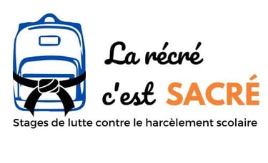 Logo la récré c'est sacré - stages de lutte contre le harcèlement scolaire