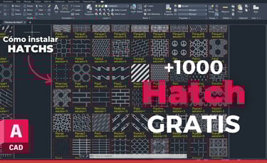 Cómo Instalar Nuevos HATCH o SOMBREADOS en AUTOCAD