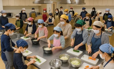 西文化会館クッキングルームで開かれる親子料理教室のイメージ画像｜堺市のイベント情報ならサカイタイムズ