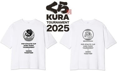 くら寿司大会記念Tシャツ2種。収益の一部をVAMOS TOGETHERへ寄付｜堺市のニュースならサカイタイムズ