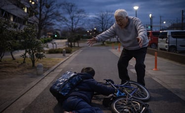 堺市西区鳳南町付近で高齢男性が小学生を転倒させた暴行事案のイメージ画像｜堺市のニュースならサカイタイムズ