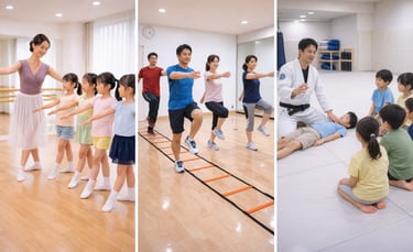 4月に無料体験を実施するのびやか健康館のキッズバレエやiトレ、ブラジリアン柔術のスクールイメージ｜堺市のニュースならサカイタイムズ