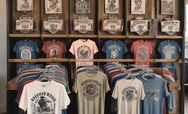 Cozy homewares like woven blankets and pottery displayed in a sunlit Texas farmhouse setting