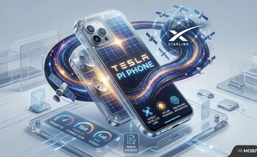 Tesla Pi Phone with Starlink and Solar Charging - Mobivibe online