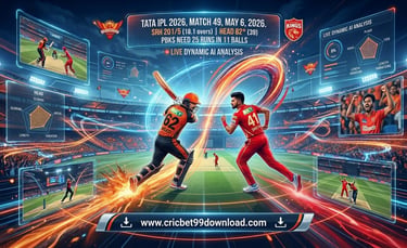Cricbet99 SRH VS PBKS