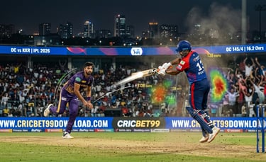 cricbet99 KKR VS DC