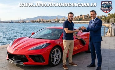 Entrega de coche deportivo americano a domicilio en la provincia de Málaga