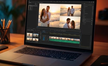 montage vidéo pour un mariage