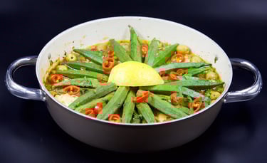 Quiabada - Nordestina - com - Toque - Final - de - Tomate = e - Quiabo