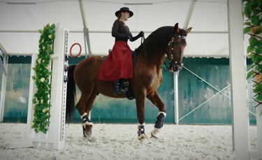 Chapskirt riding skirt