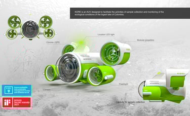 UNDERWATER DRONE KORE AUV 