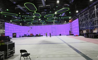 UN Summit 2025 in Riyadh, Stage and Screen Setup