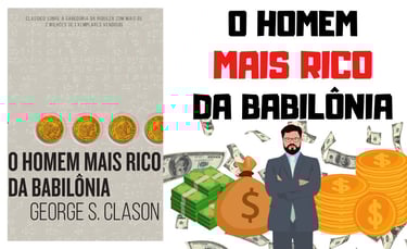 imagem da capa do livro O Homem mais rico da babilônia