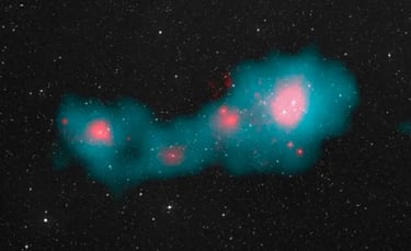 estrutura cósmica Quipu maiores estruturas do universo descoberta astronômica recente