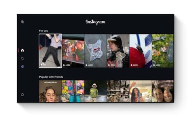 Instagram lança aplicativo para Fire TV focado em Reels