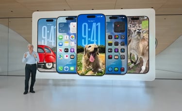 Lançamento do iPhone 17 Pro, iOS 26, MacBook com OLED e planos da Apple para IA em 2025