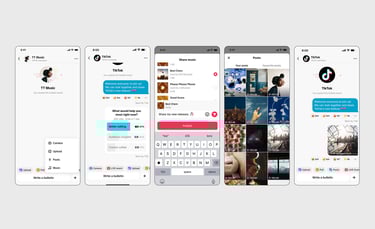 TikTok lança “Bulletin Board”: nova função permite criadores enviarem atualizações direto para fãs
