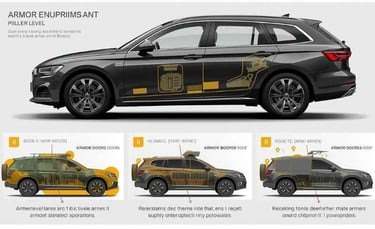 níveis de blindagem veicular no Brasil com destaque para blindagem nível III-A