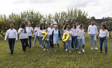 Séance photo famille anniversaire Bourges