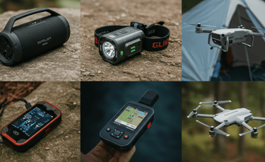 A Hikers, campers, and Travel blogger's favorite camping tech gadgets