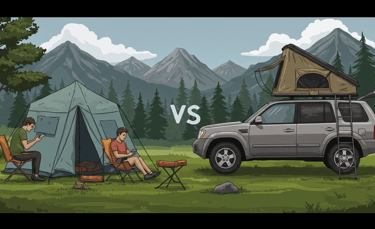 Illustration of the importance of comfort in car camping