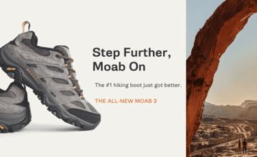 Merrell Moab 3 Mid Waterproof hiking boot, suitable for hiking during a Colorado dude ranch vacation