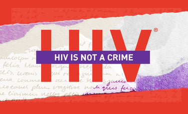 Kinetic Typography Video for ETAF "HIV is not a crime campaign"