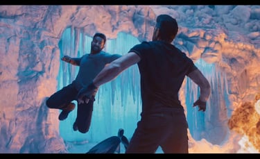 War 2 - Hrithik Roshan and Jr. NTR Fight