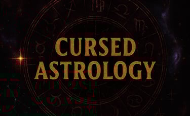 Cursed Astrology - Horror, Zodiac, Hexes