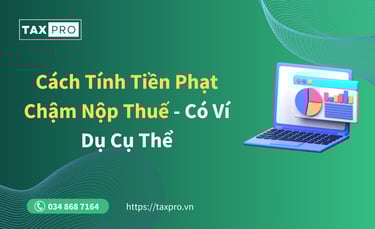 cach tinh tien phat cham nop thue