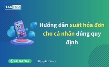 hoa don xuat cho ca nhan
