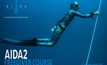 AIDA Level 2 cover manual (a freediver)