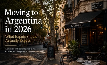 Charming Corner Cafe Bar in Buenos Aires