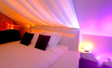 chambre romantique de la love room