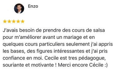 cours salsa