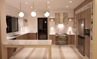 مطابخ خشبيه معالجه ضدد المياه خشب كووتر وتصميمات لكلالمساحات