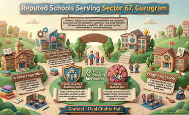 Schools near Sector 67 Gurugram