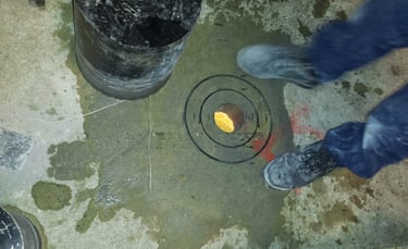 Atlanta Concrete coring counter sink core