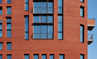 An expert assisting clients during a new home delivery with documents in hand