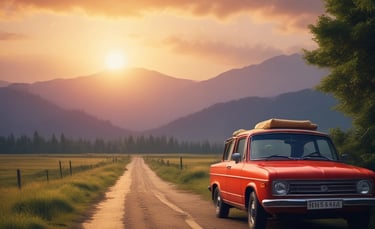 Luggage with a travel insurance tag resting beside a globe and camera.