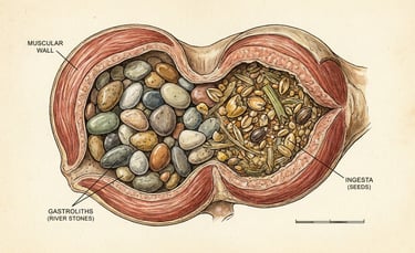How Birds Digest Food Without Teeth: The Gizzard Explained