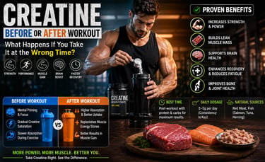 creatine before or after workout