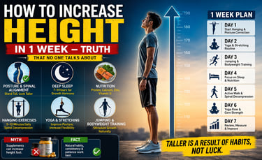 how to increase height